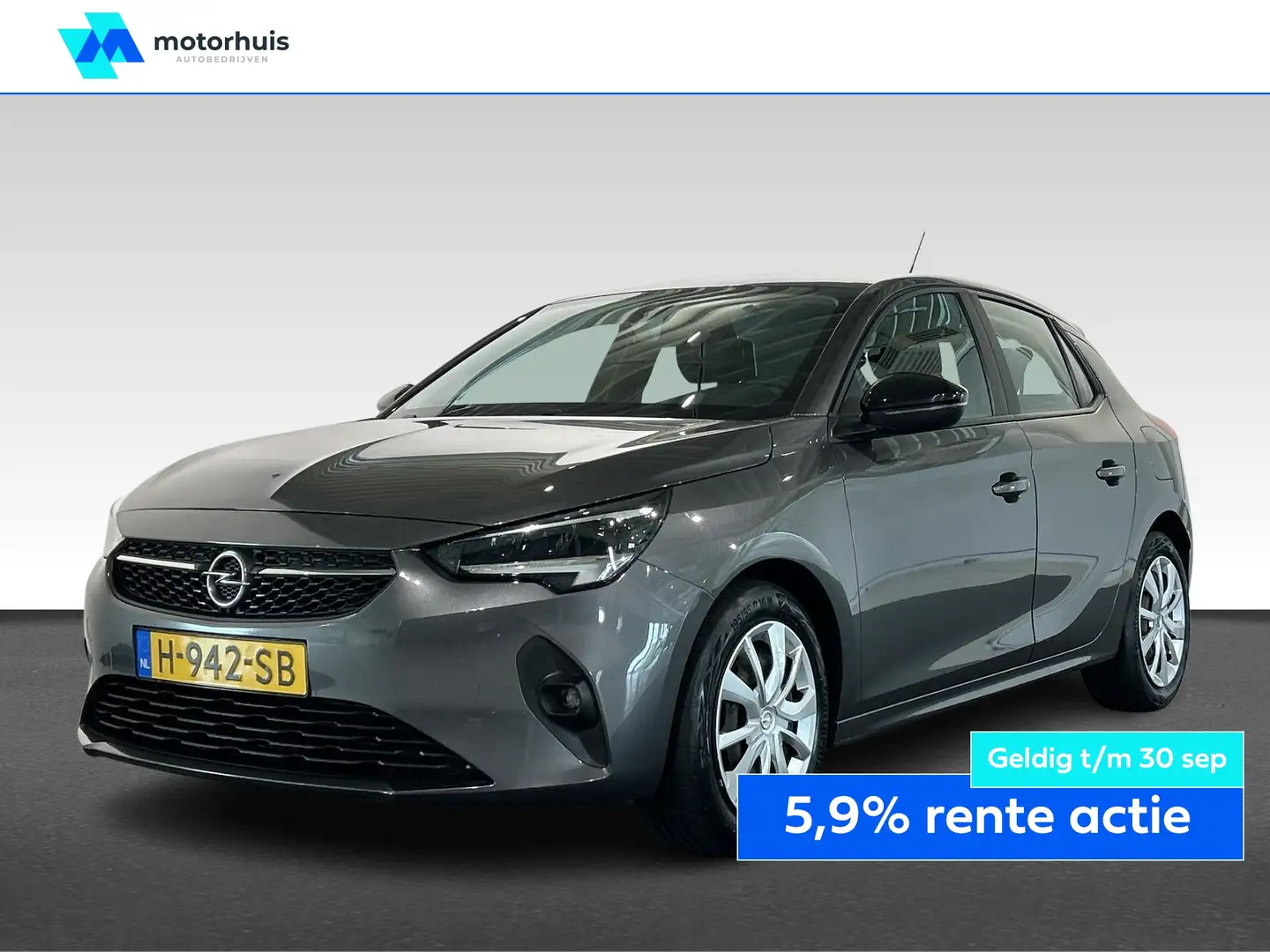 Opel Corsa 1.2 Turbo Start/Stop 100pk Aut Edition Grau - 1