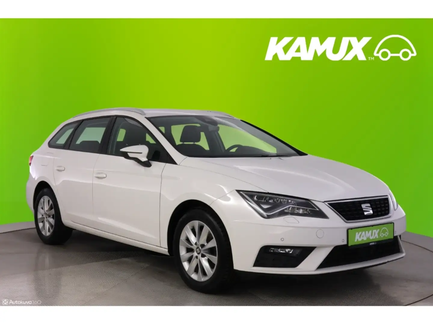 SEAT Leon 2.0TDI ST DSG Style+LED+NAVI+TEMPO+SHZ+PDC Weiß - 1