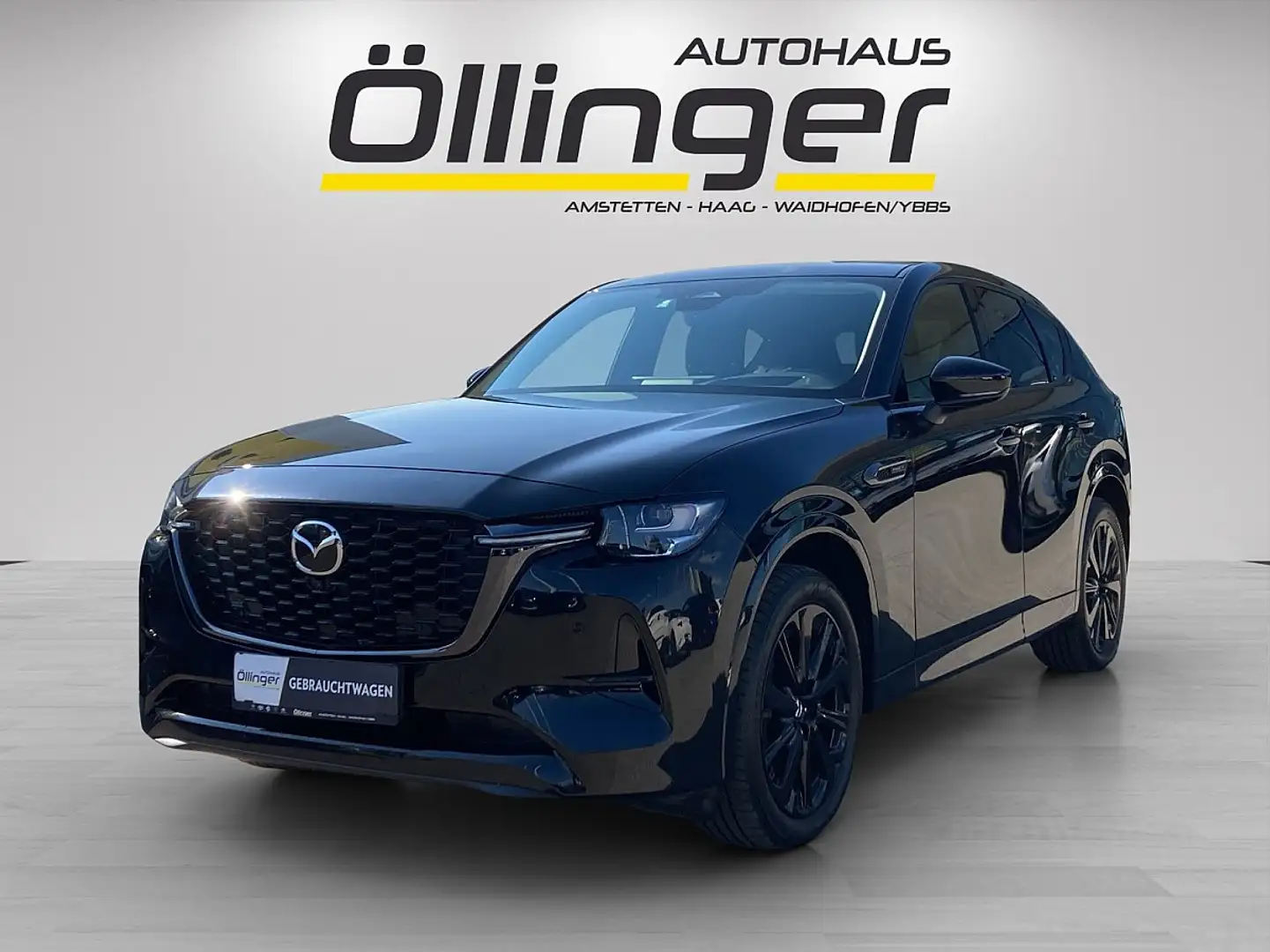 Mazda CX-60 2.5L e-SKYACTIV PHEV AWD HOMURA CON/DRI/COM Aut. Schwarz - 1