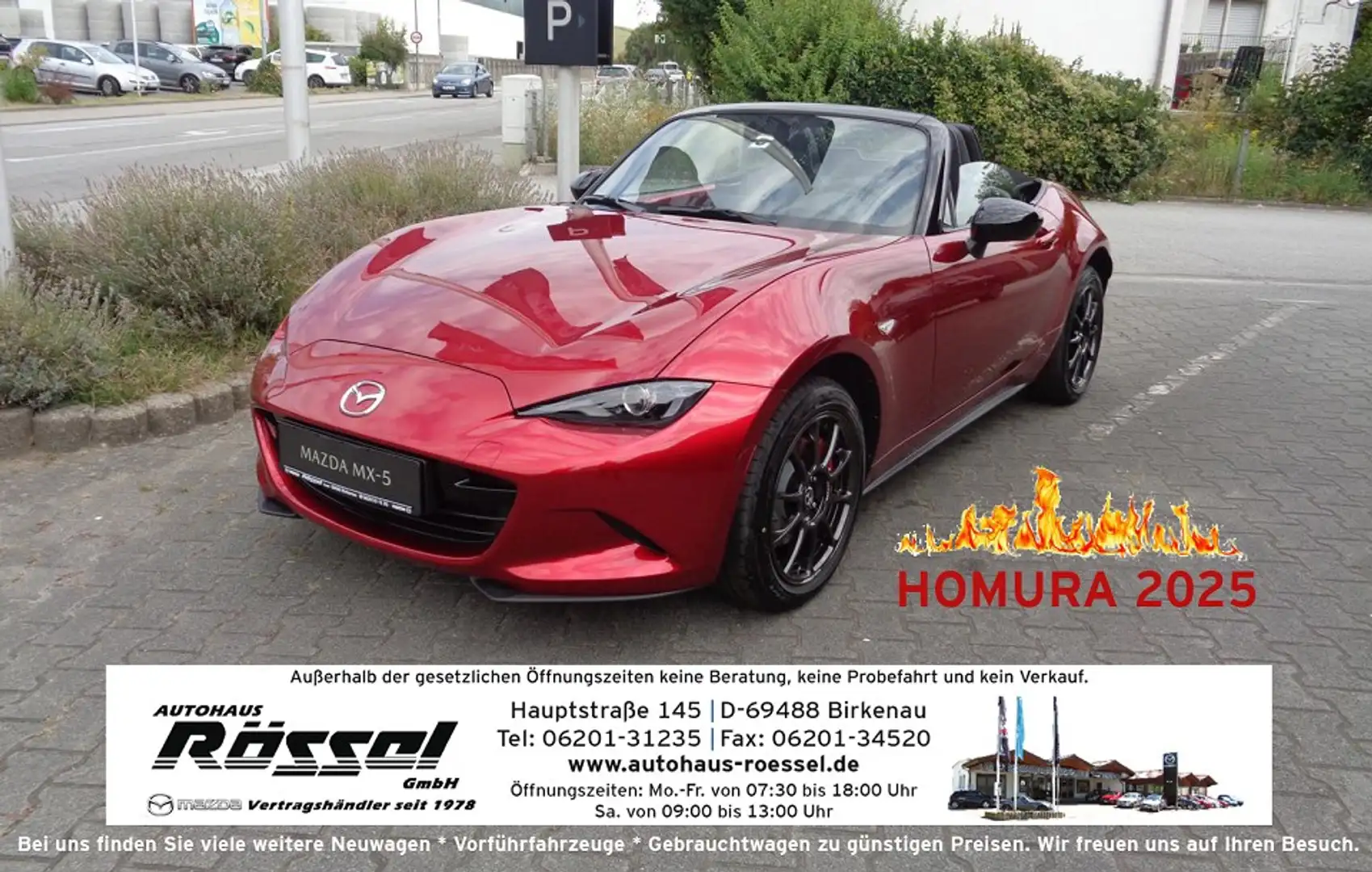 Mazda MX-5 1.5L SKYACTIV-G (132 hp) 6MT RWD Homura Rot - 1