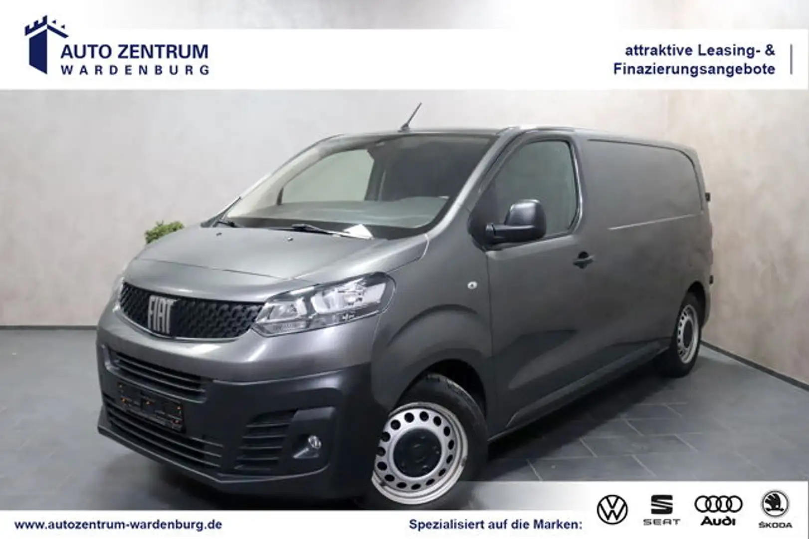 Fiat Scudo Kasten L2 SX Multijet Aut. CAM NAVI TEMPO Szary - 1