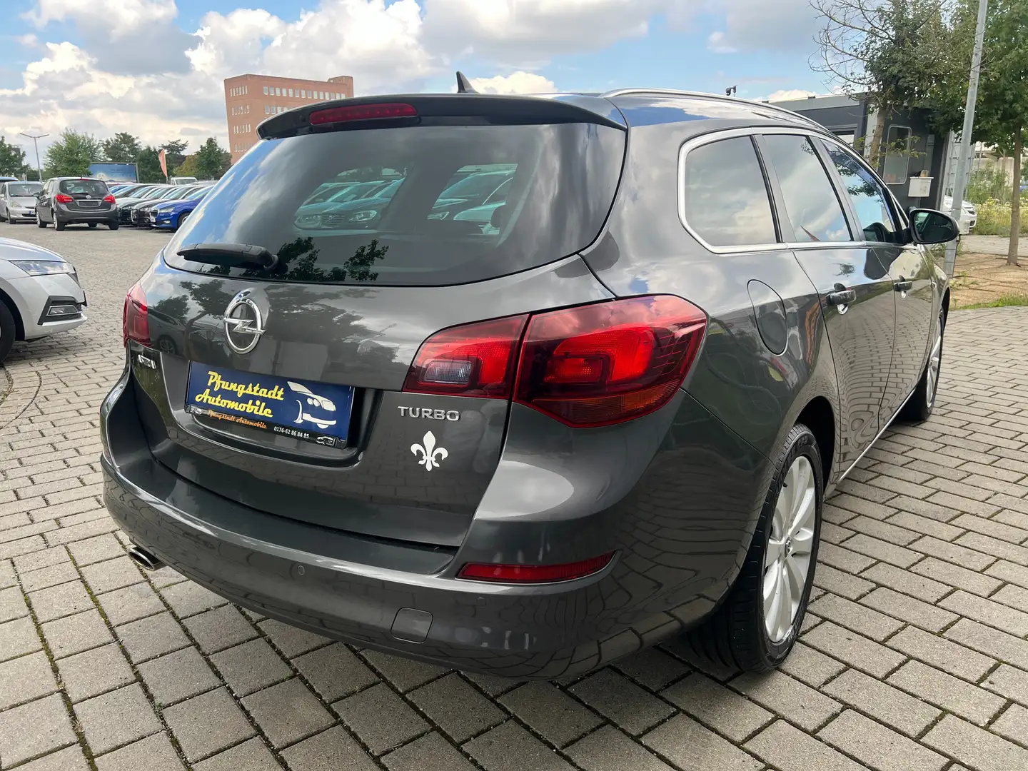 Opel Astra 2Hand/Automatik/8Fach_Bereift_Alu_Sport_Tourer Сірий - 2
