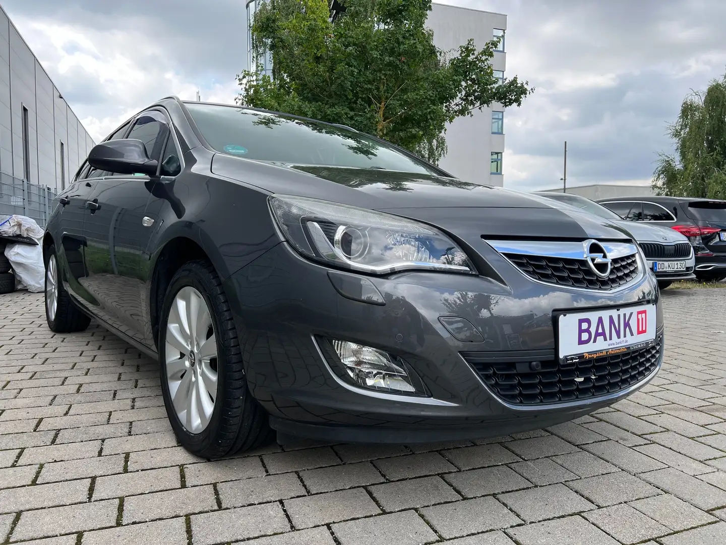 Opel Astra 2Hand/Automatik/8Fach_Bereift_Alu_Sport_Tourer Сірий - 1