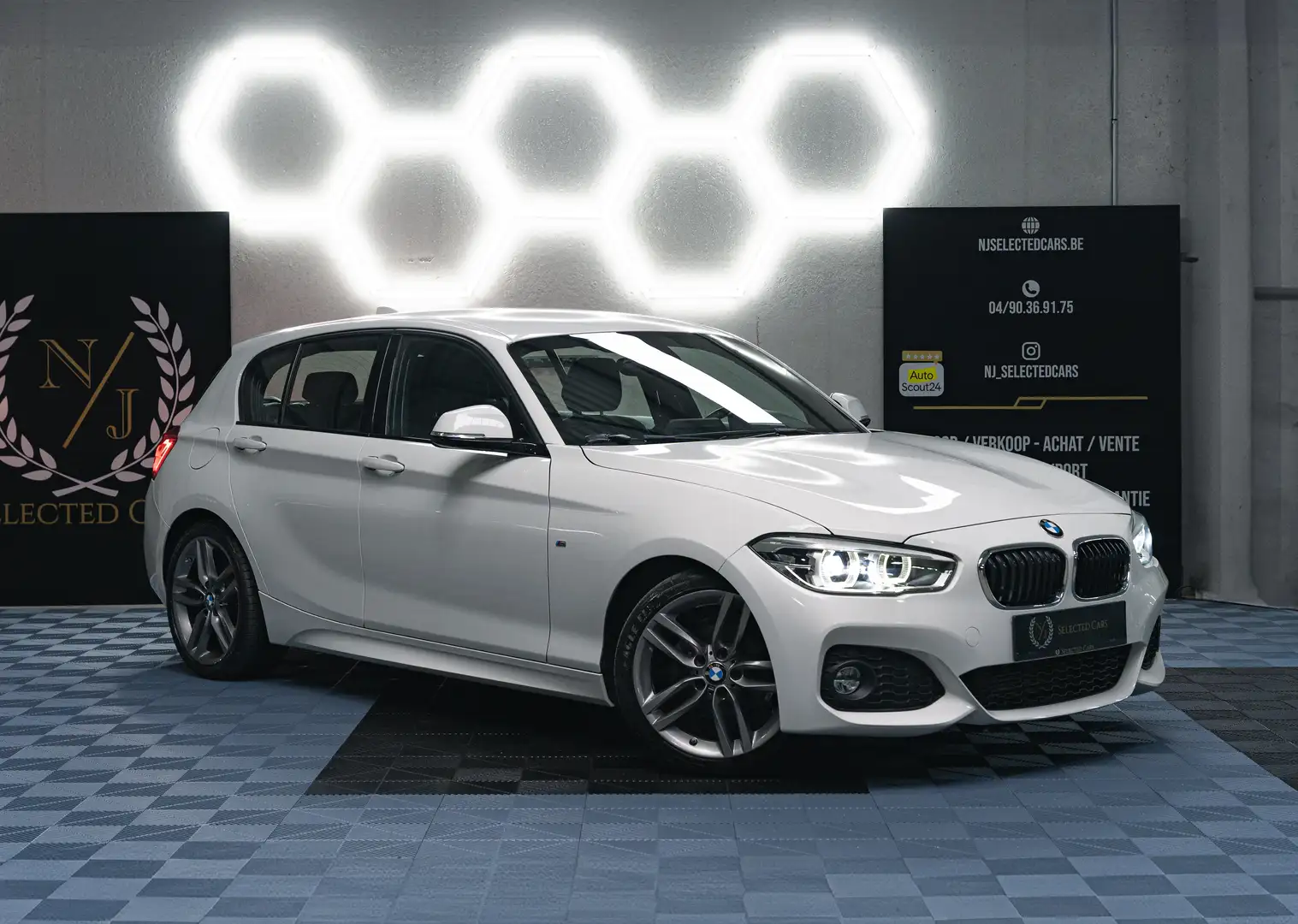 BMW 118 118i *M-Sport*Led*Garantie* Wit - 1