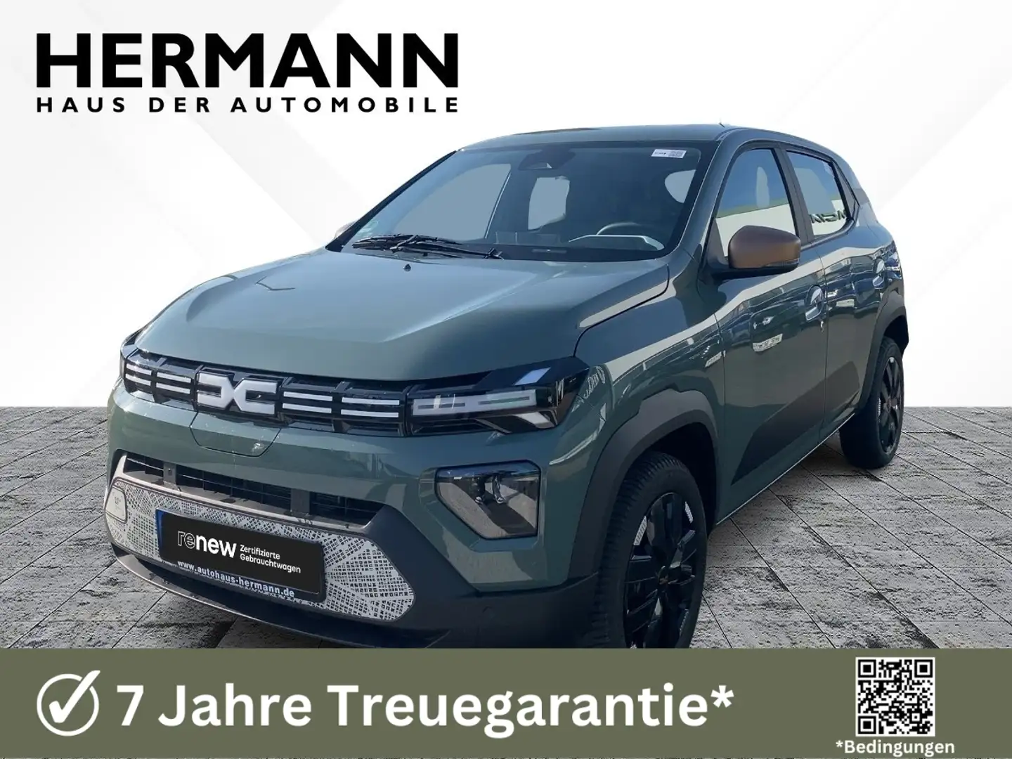 Dacia Spring Electric 65 Extreme *NAVI*LED*SpurH*KAM Grün - 1