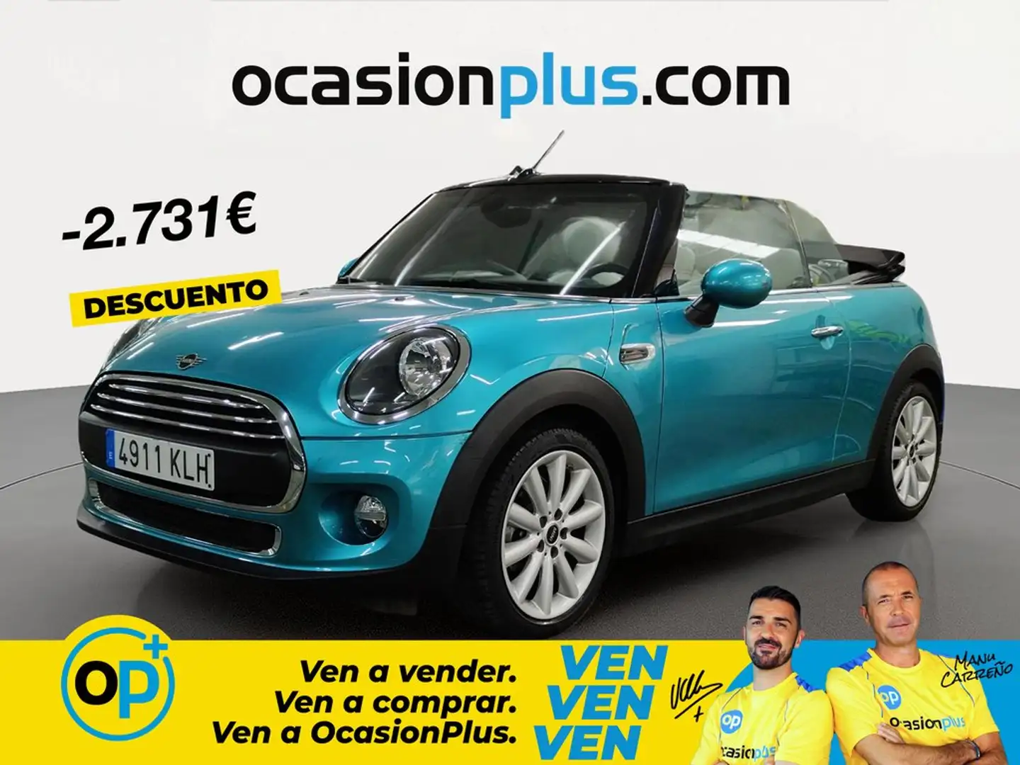 MINI One Cabrio Azul - 1