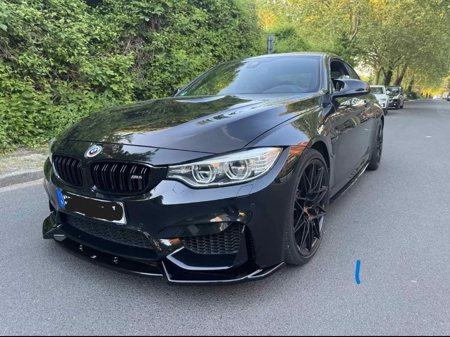 BMW M4 M4 DKG Competition Carbon Dach Deutsches FZ No OPF Czarny - 1