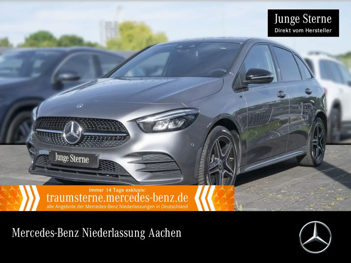 Mercedes-Benz B 250 e AMG+NIGHT+AHK+LED+KAMERA+8G Gris - 1
