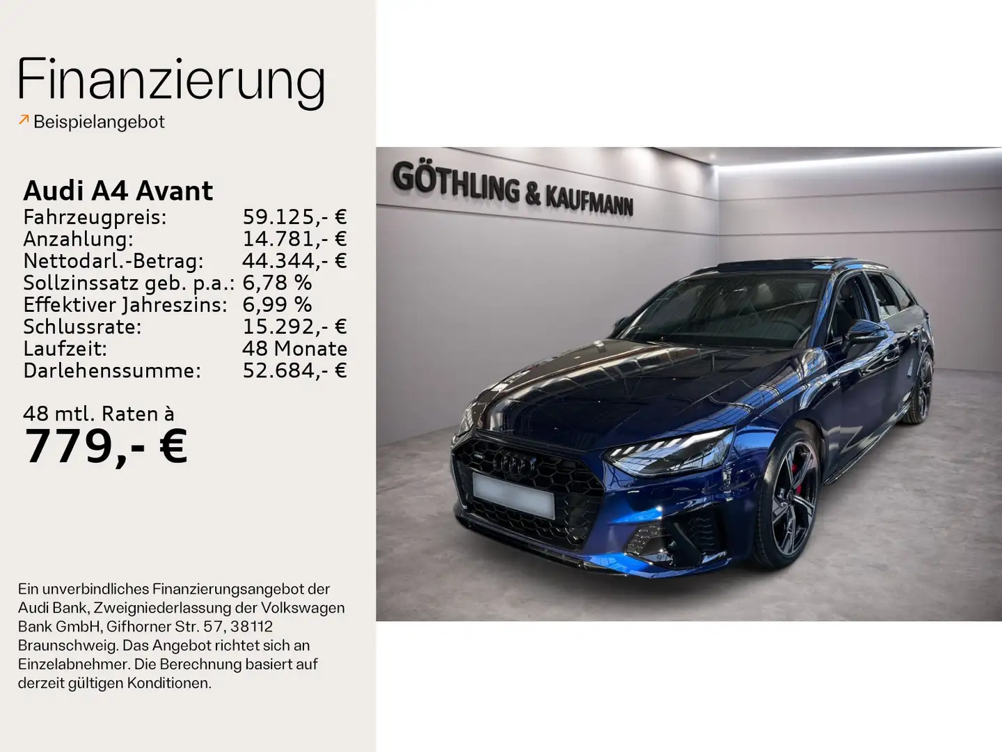 Audi A4 S line 40 TDI quattro 150(204) kW(PS) S Blu/Azzurro - 2