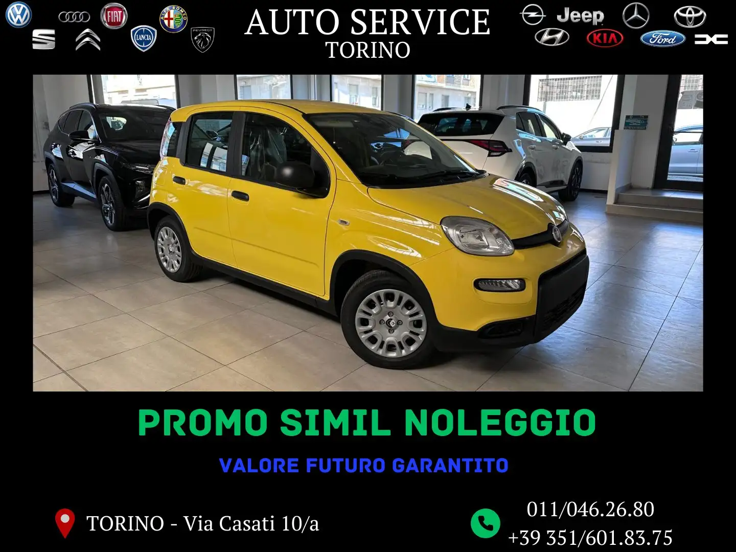 Fiat Panda Panda 1.0 firefly hybrid CON ADAS NUOVO MODELLO Jaune - 1