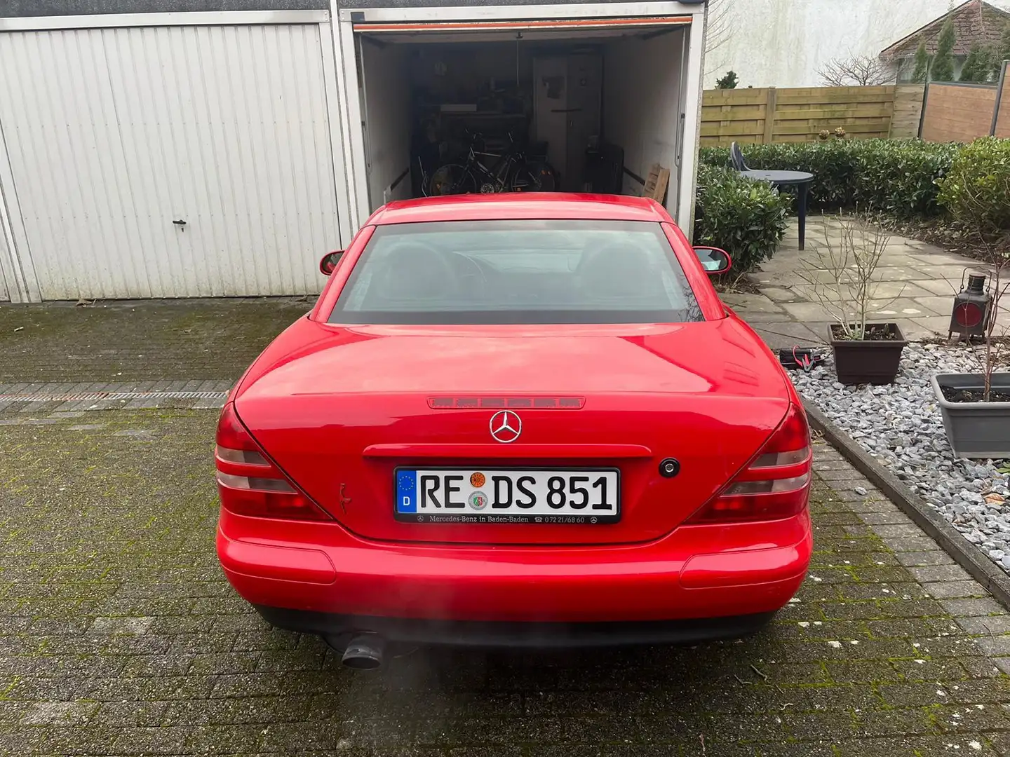 Mercedes-Benz SLK 200 Rojo - 2