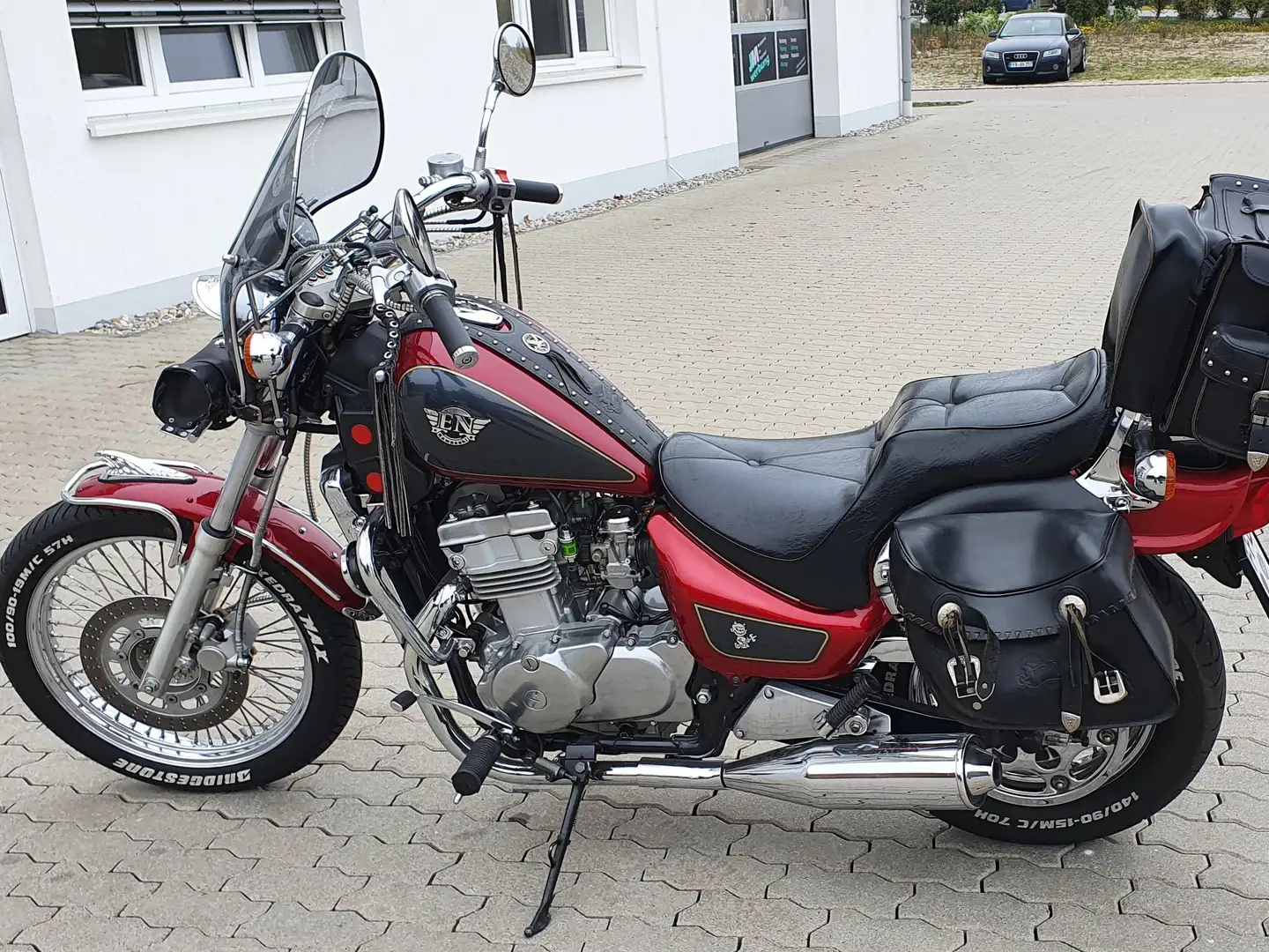 Kawasaki EN 500 Rouge - 1