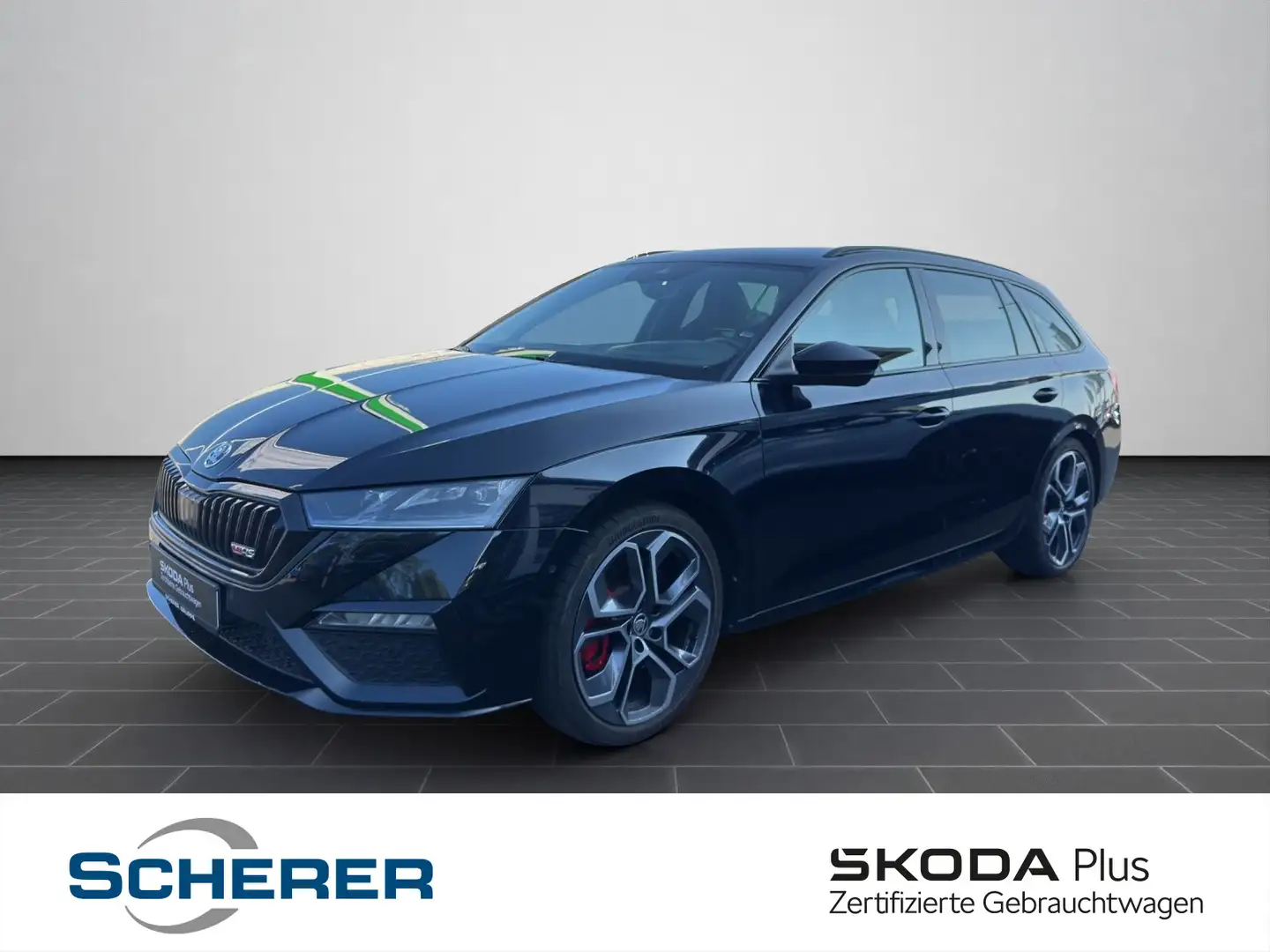 Skoda Octavia RS 2.0 TSI DSG Navi AHK Standheizung SHZ Schwarz - 1