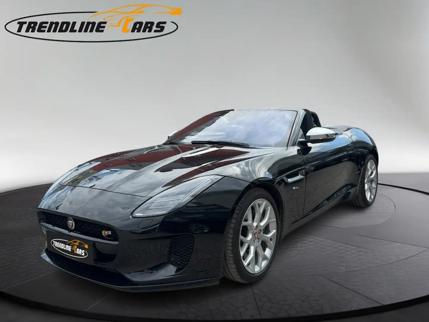 Jaguar F-Type P300 Cabrio 2,0 Turbo Aut. Schwarz - 2