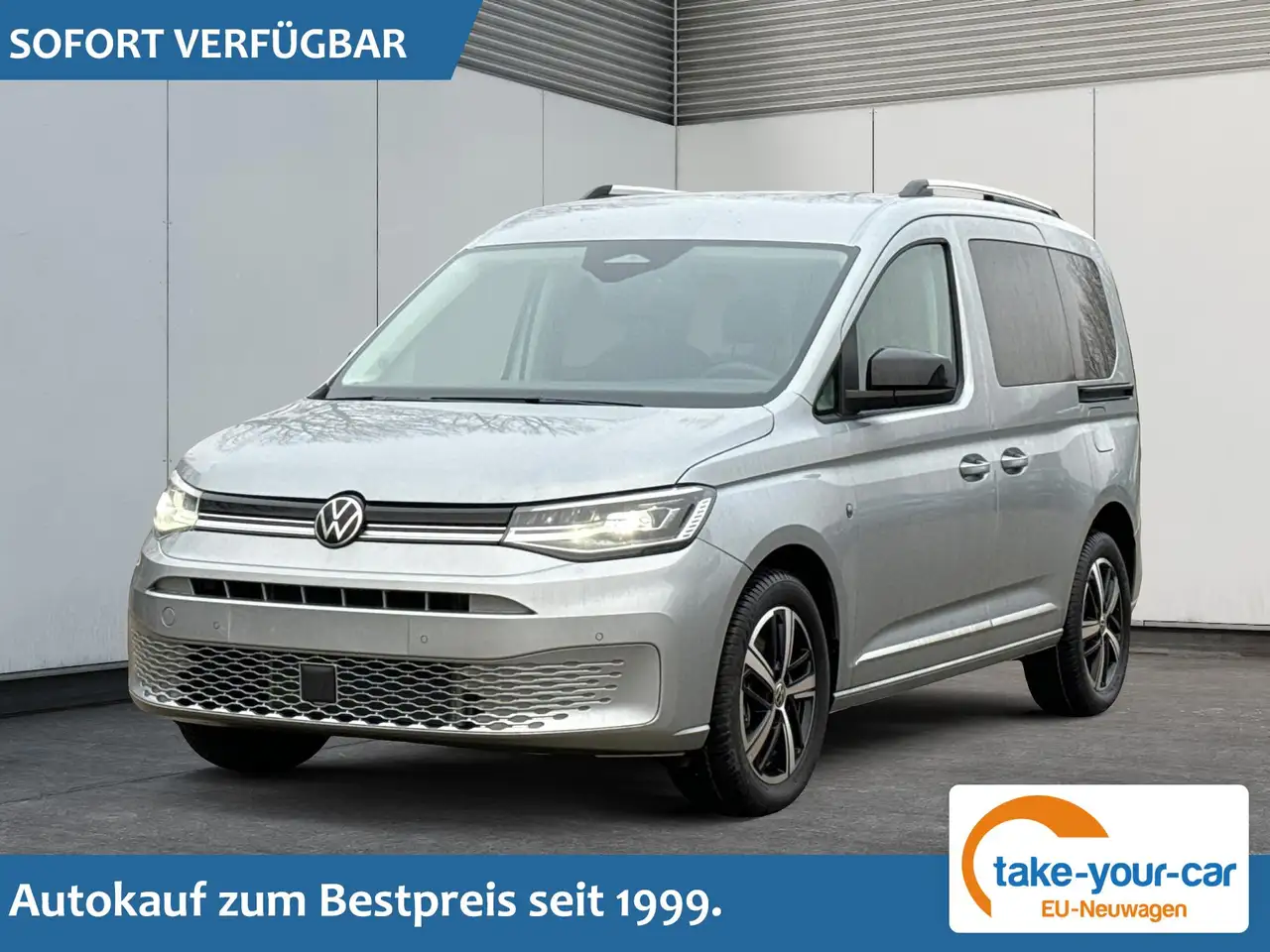 Volkswagen Caddy Style AHK+NAVI+KAMERA+LED+WINTERPAKET 1.5 TSI 8...