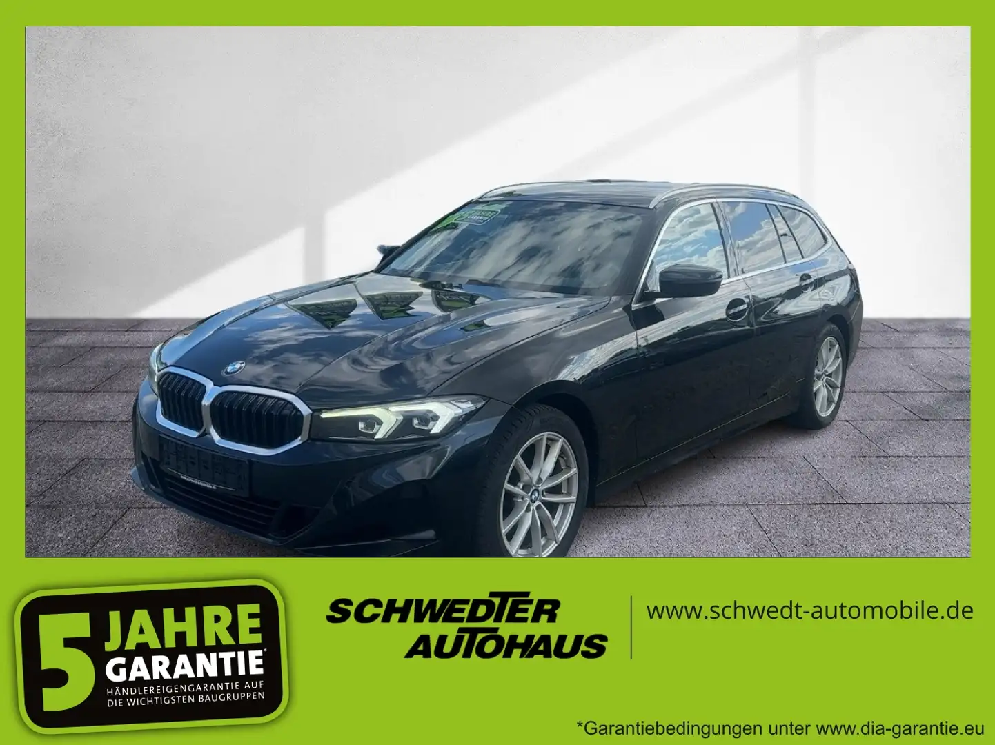 BMW 318 d Touring Zwart - 1