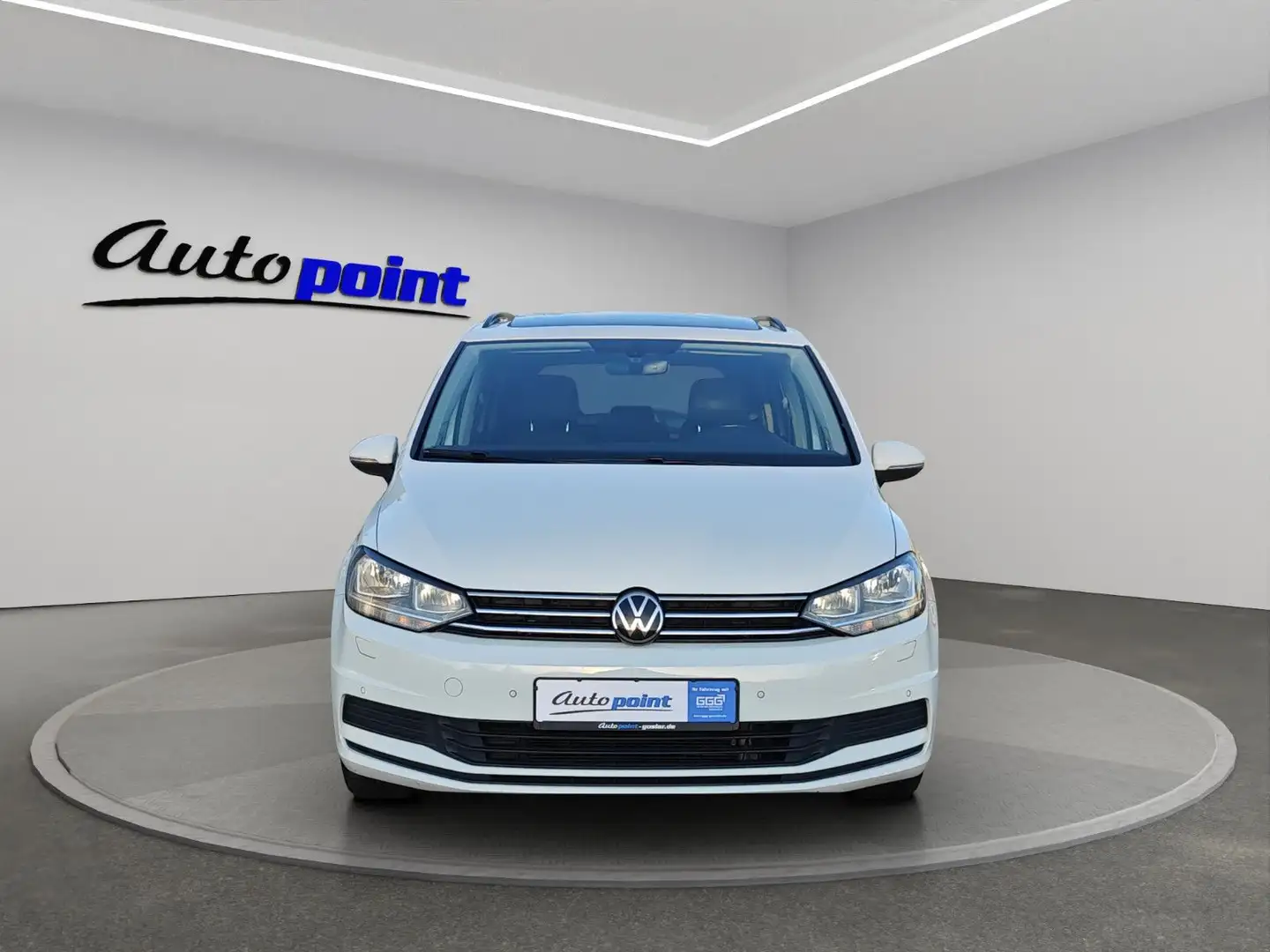 Volkswagen Touran 2.0 TDI Comfortline PANO ACC APP Weiß - 2