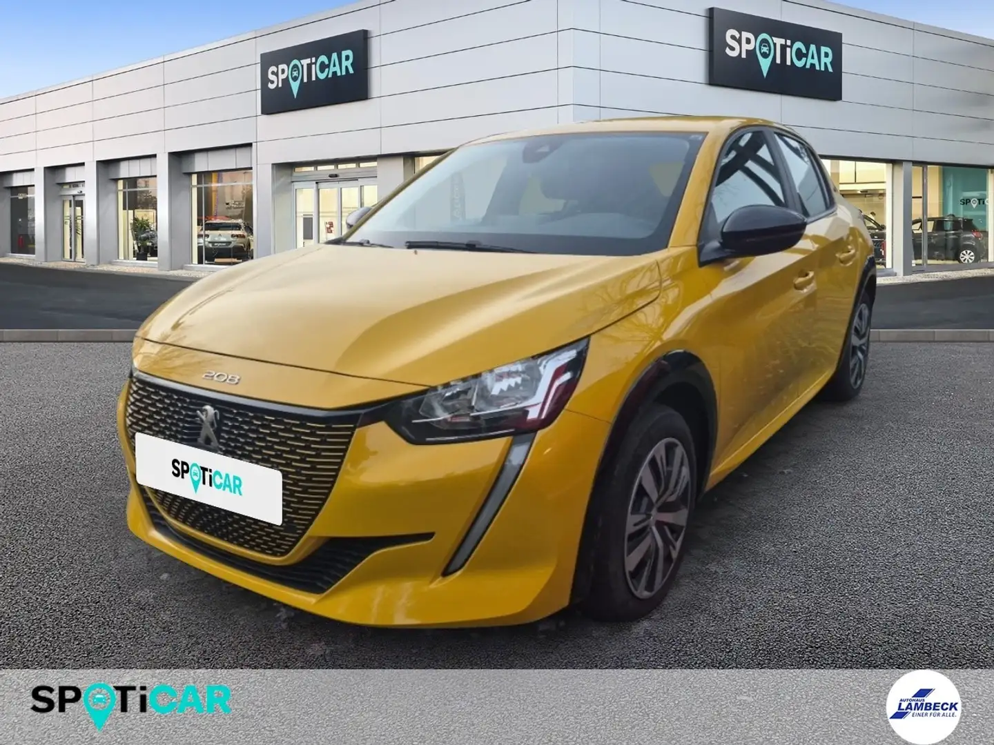 Peugeot 208 Active Elektromotor 136 Jaune - 1