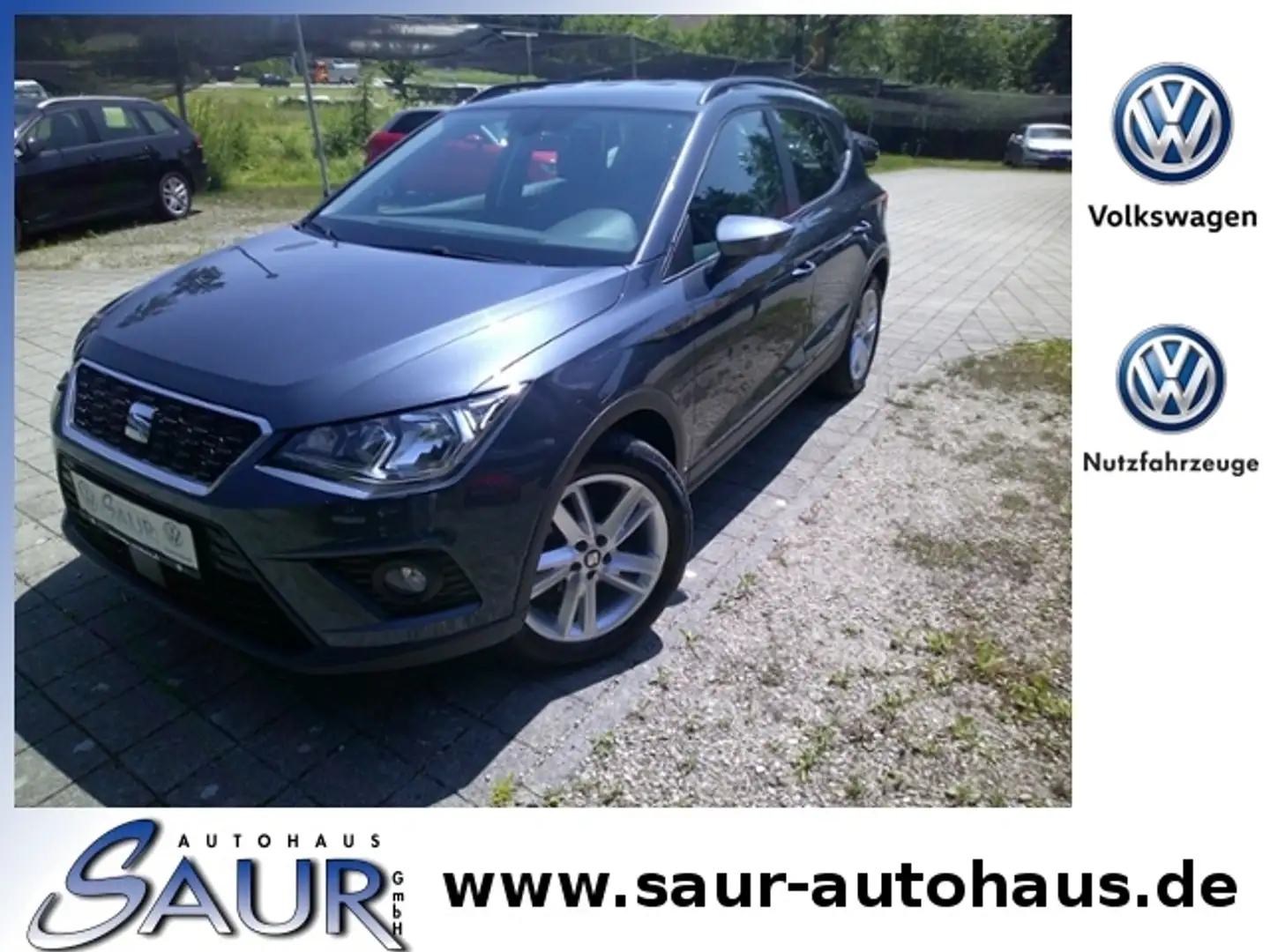 SEAT Arona Style 1.0 TSI*AHK*GRA*Full Link*Climatronic ALU Grijs - 1