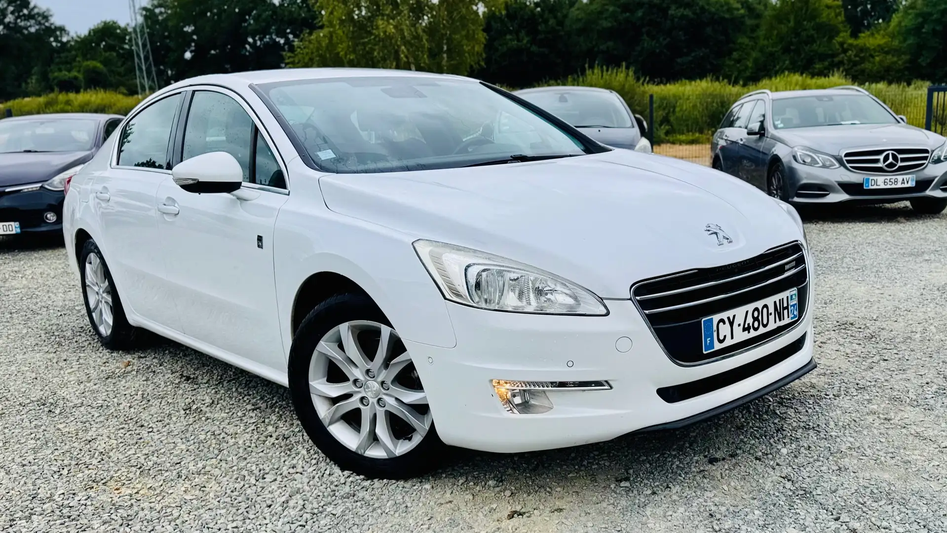 Peugeot 508 508 HYbrid4 2.0 HDi 163ch Electric 37ch Allure Blanc - 1