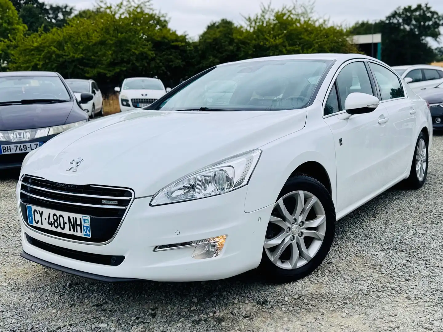 Peugeot 508 508 HYbrid4 2.0 HDi 163ch Electric 37ch Allure Blanc - 2