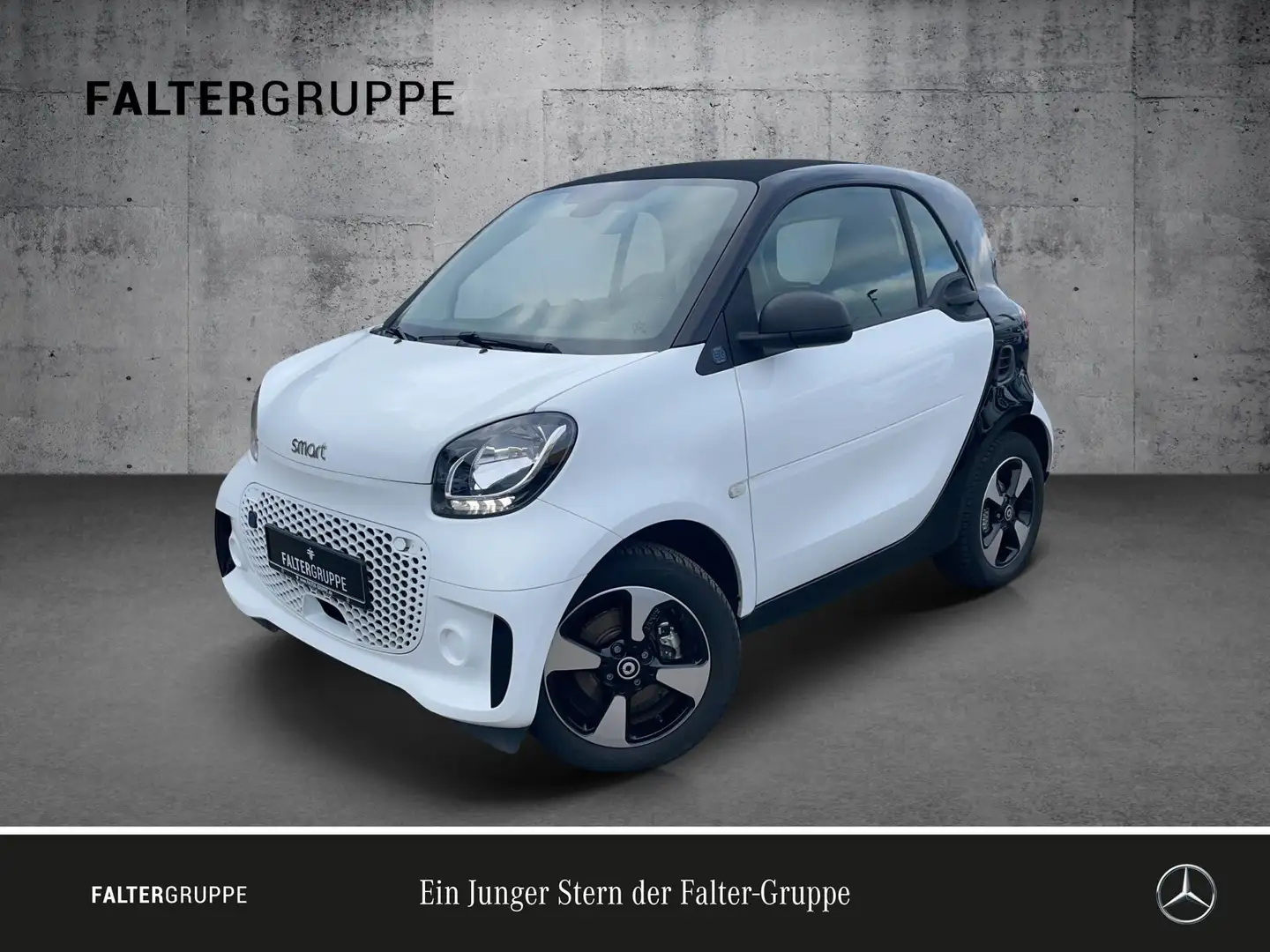 smart forTwo EQ fortwo PASSION+COOL&AUDIO+PLUS-PAKET+TEMPOMAT Weiß - 1