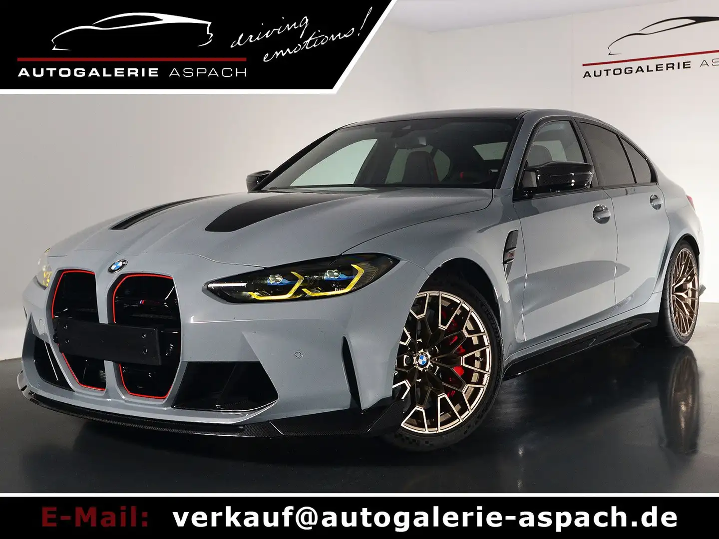 BMW M3 CS|Ceramic|LiveCockpit|Carbon|ServNeu|LaserLi Gri - 1