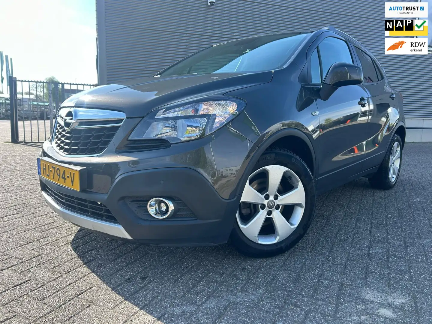 Opel Mokka 1.4 T Edition 2e Eig+Dealer onderhouden+Airco+Trek Grau - 1