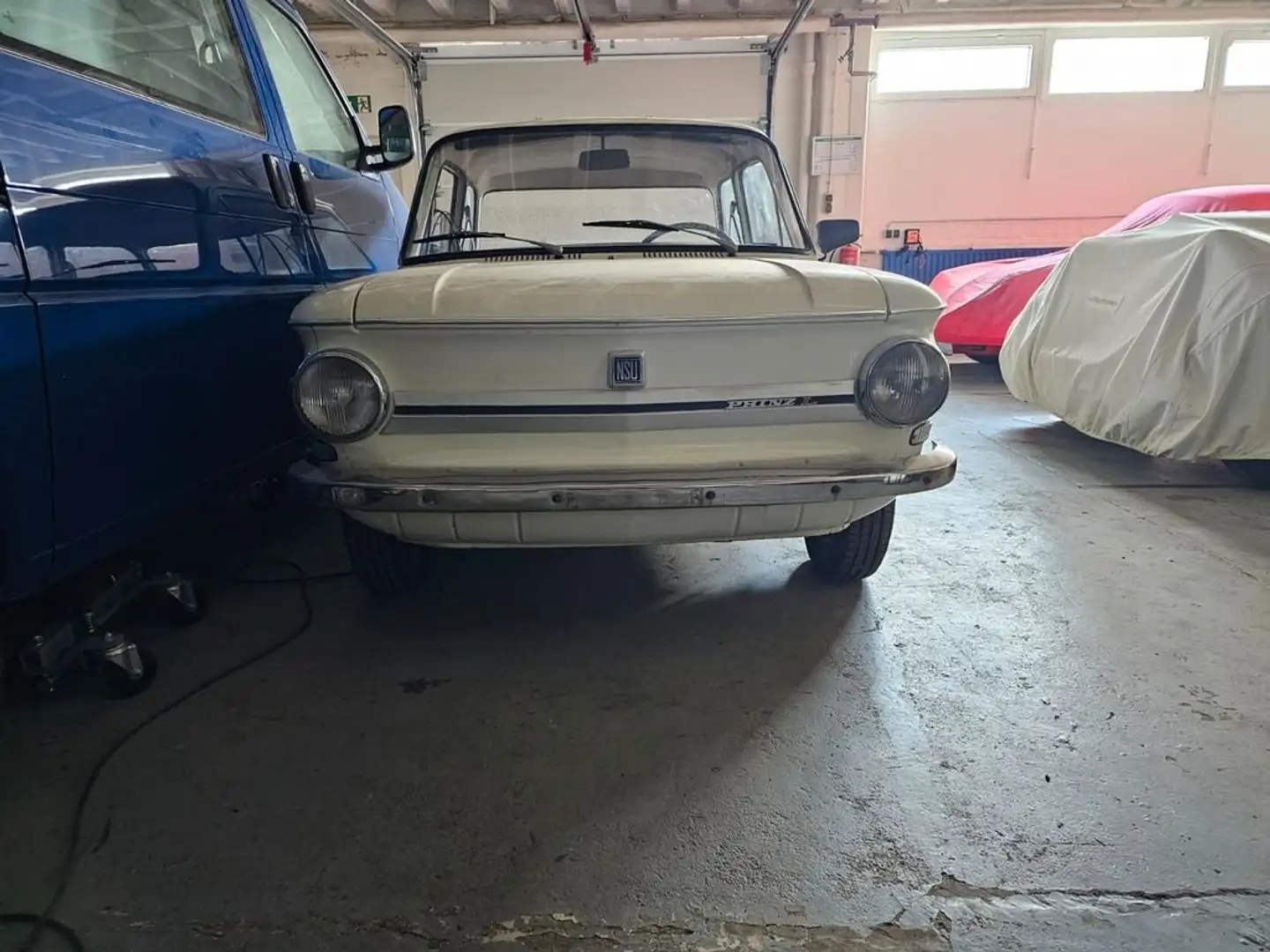 NSU Prinz 4 L Blanc - 1