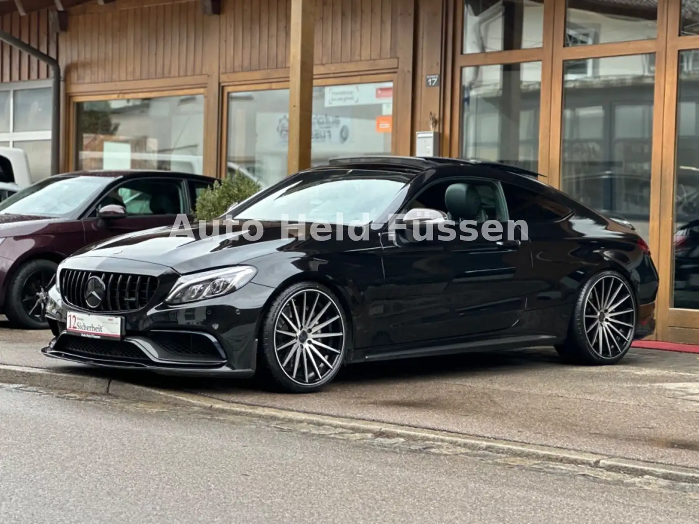 Mercedes-Benz C 63 AMG C63 AMG Coupe Pano Kam Burmester HUD TTW Schwarz - 2
