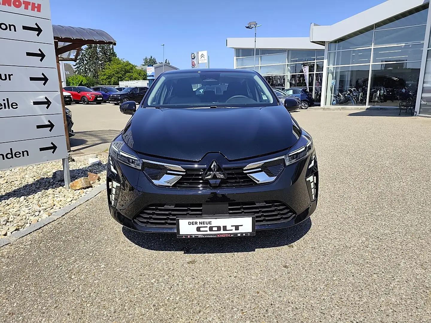 Mitsubishi Colt 1,0 MPI Invite Schwarz - 2