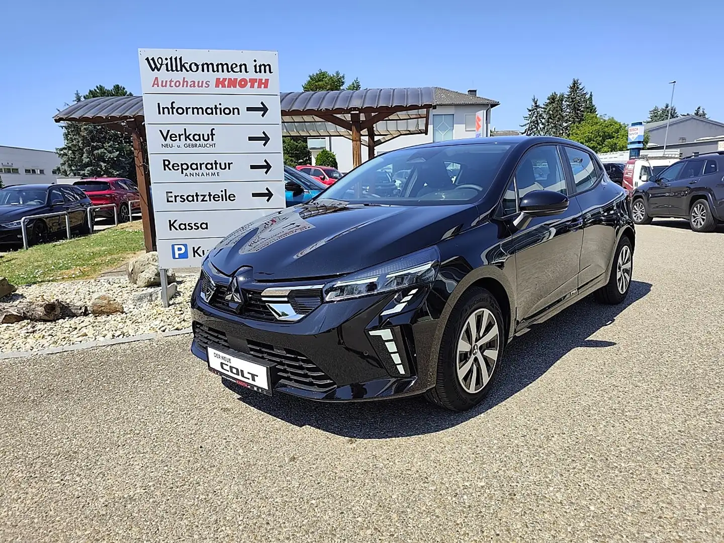 Mitsubishi Colt 1,0 MPI Invite Schwarz - 1