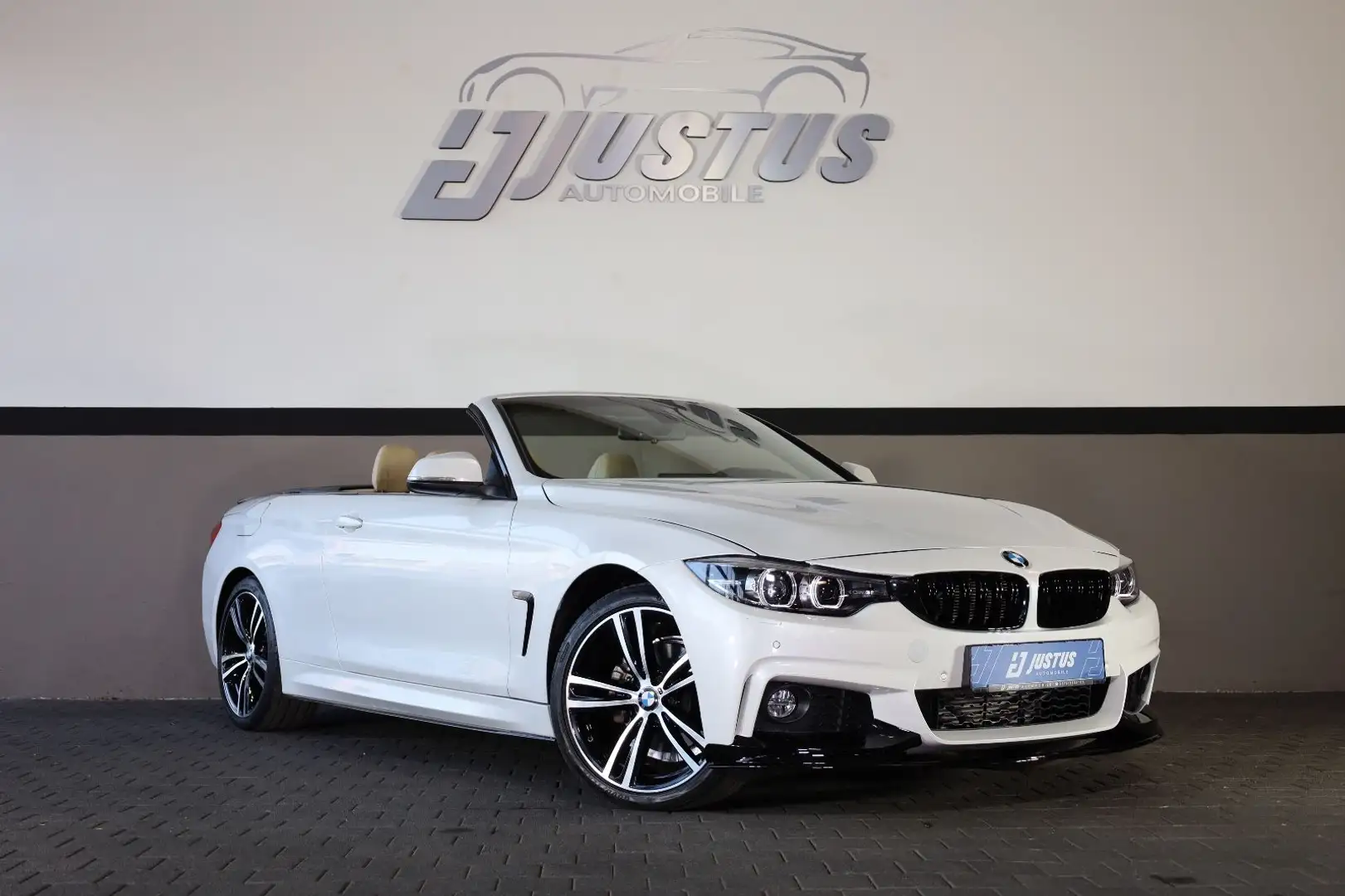 BMW 428 i xDrive Cabrio/M/Airscarf/LHZ/H&K/KAMERA/R19 Weiß - 1