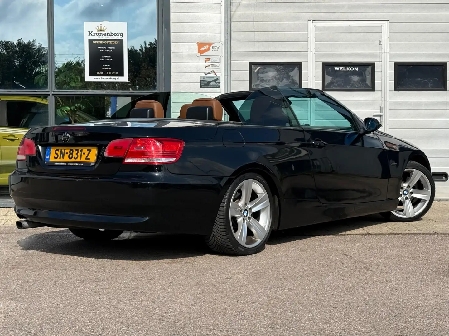 BMW 320 3-serie Cabrio 320i, CABRIO| NAP| LEDER Negro - 2