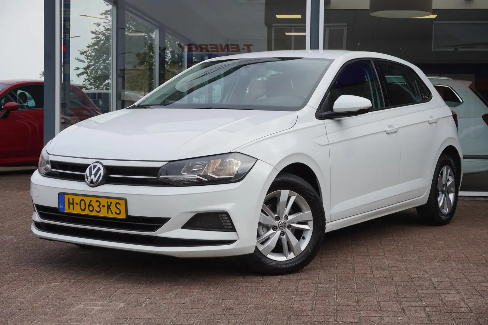Volkswagen Polo 1.0 TSI Comfortline | 5deurs | Navigatie | Elek. p Wit - 1