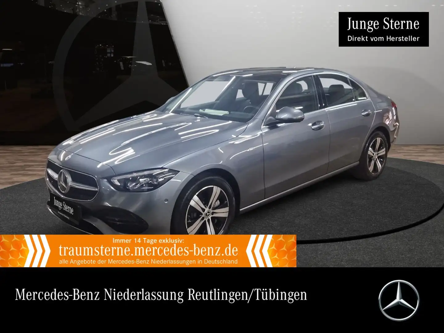 Mercedes-Benz C 300 e AVANTG+PANO+LED+KAMERA+TOTW+KEYLESS+9G Grau - 1