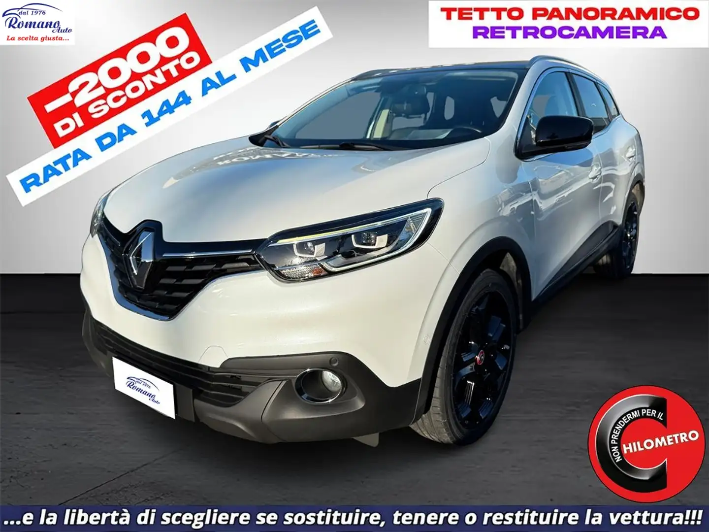 Renault Kadjar 1.5 dci energy Hypnotic2 110cv Blanc - 1