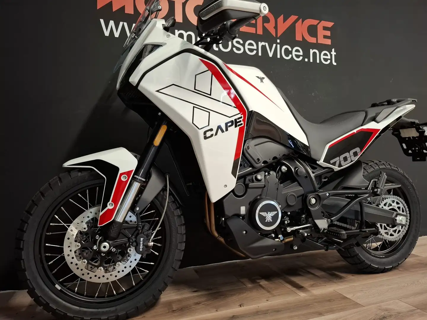 Moto Morini X-Cape 700 CERCHI A RAGGI Blanc - 2