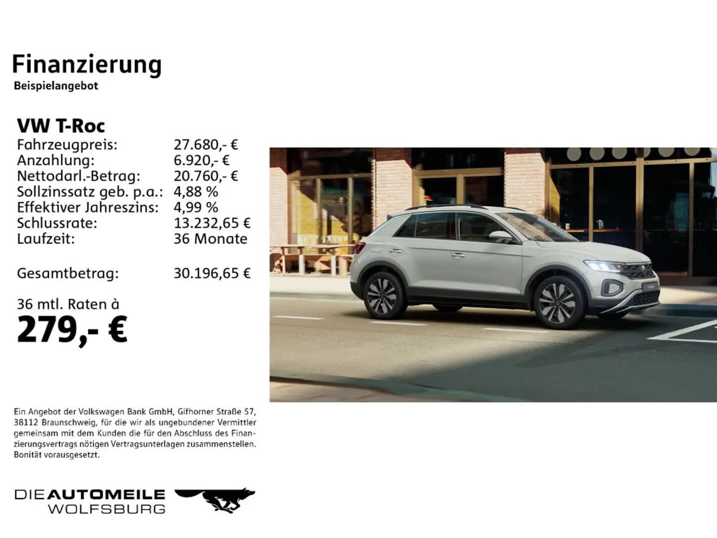 Volkswagen T-Roc 1.5 TSI DSG Move Standhzg/App-Connect/LED Grau - 2