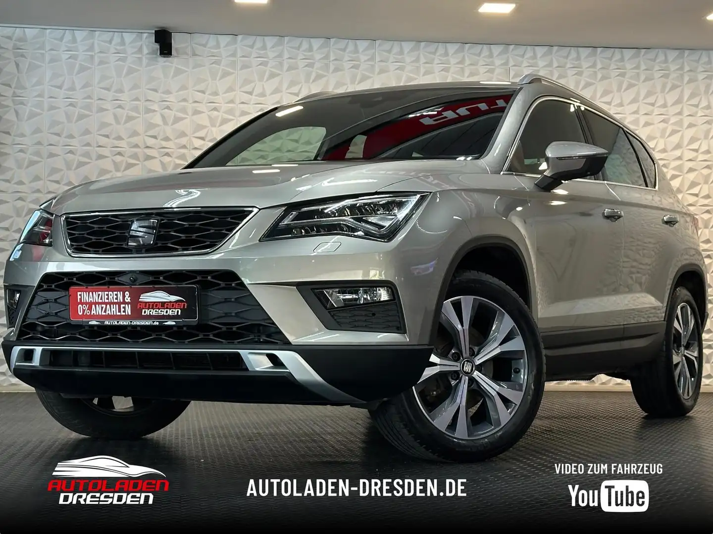 SEAT Ateca 1.4TSI Xcellence 4D *LED#360#SHZ#AHK#SPUR Beige - 1