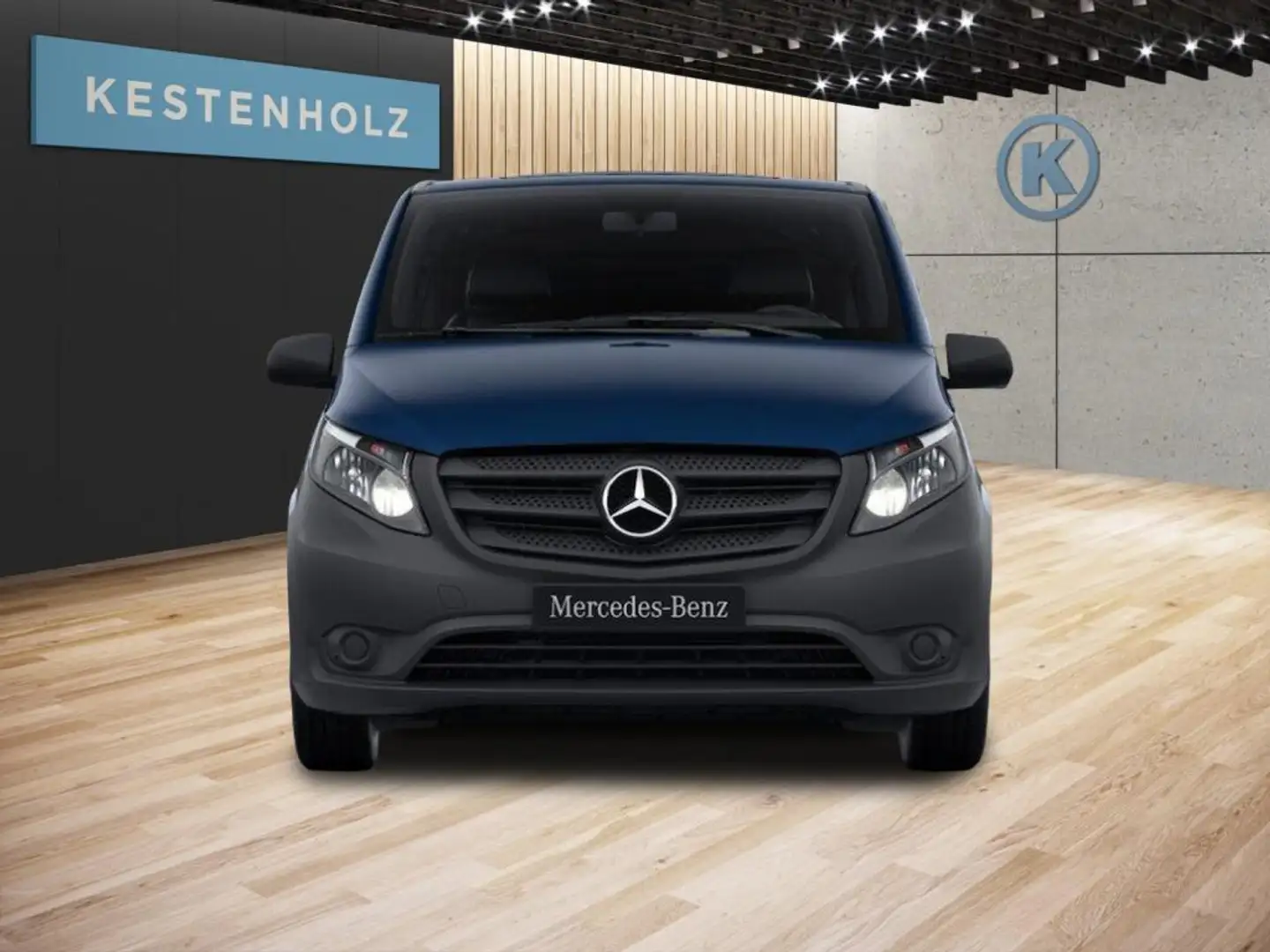 Mercedes-Benz Vito 114 CDI Mixto Lang *NAVI*DAB*AUTOMATIK* Bleu - 2