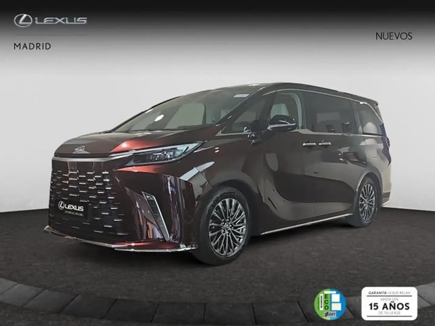 Lexus LM 350h Luxury Light Beige 6pl. Burdeos - 2