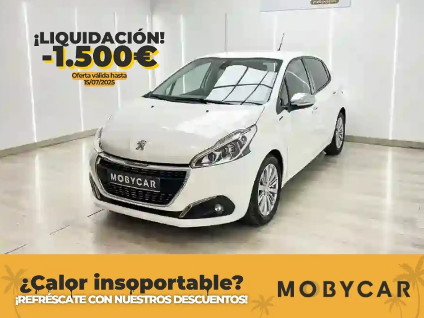 Peugeot 208 1.5BlueHDi S&S Signature 100 Blanc - 1