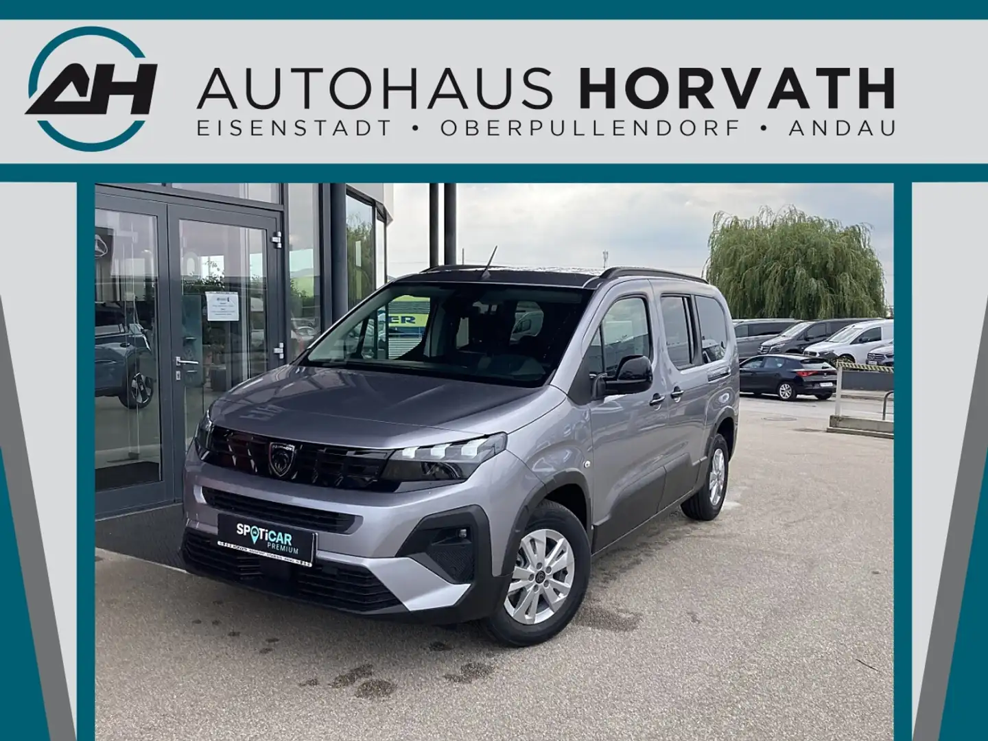 Peugeot Rifter 1,5 BlueHDI 130 S&S Allure Lang!7-SITZER! Grau - 1