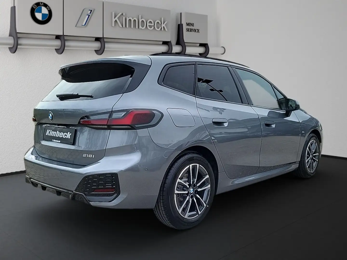 BMW 218 i Active Tourer M SPORT LED AHK ACC ParkAss Gris - 2
