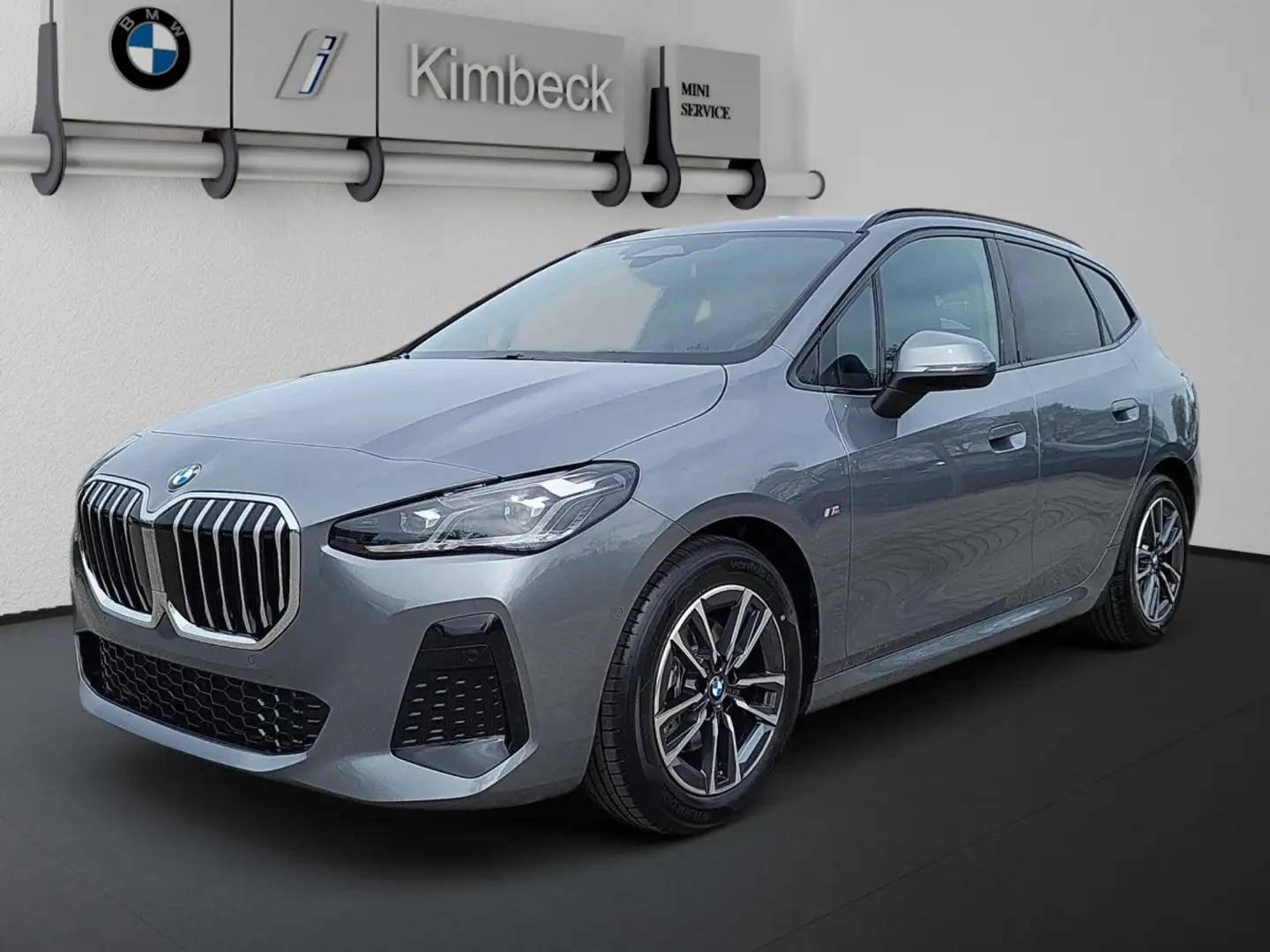 BMW 218 i Active Tourer M SPORT LED AHK ACC ParkAss Gris - 1