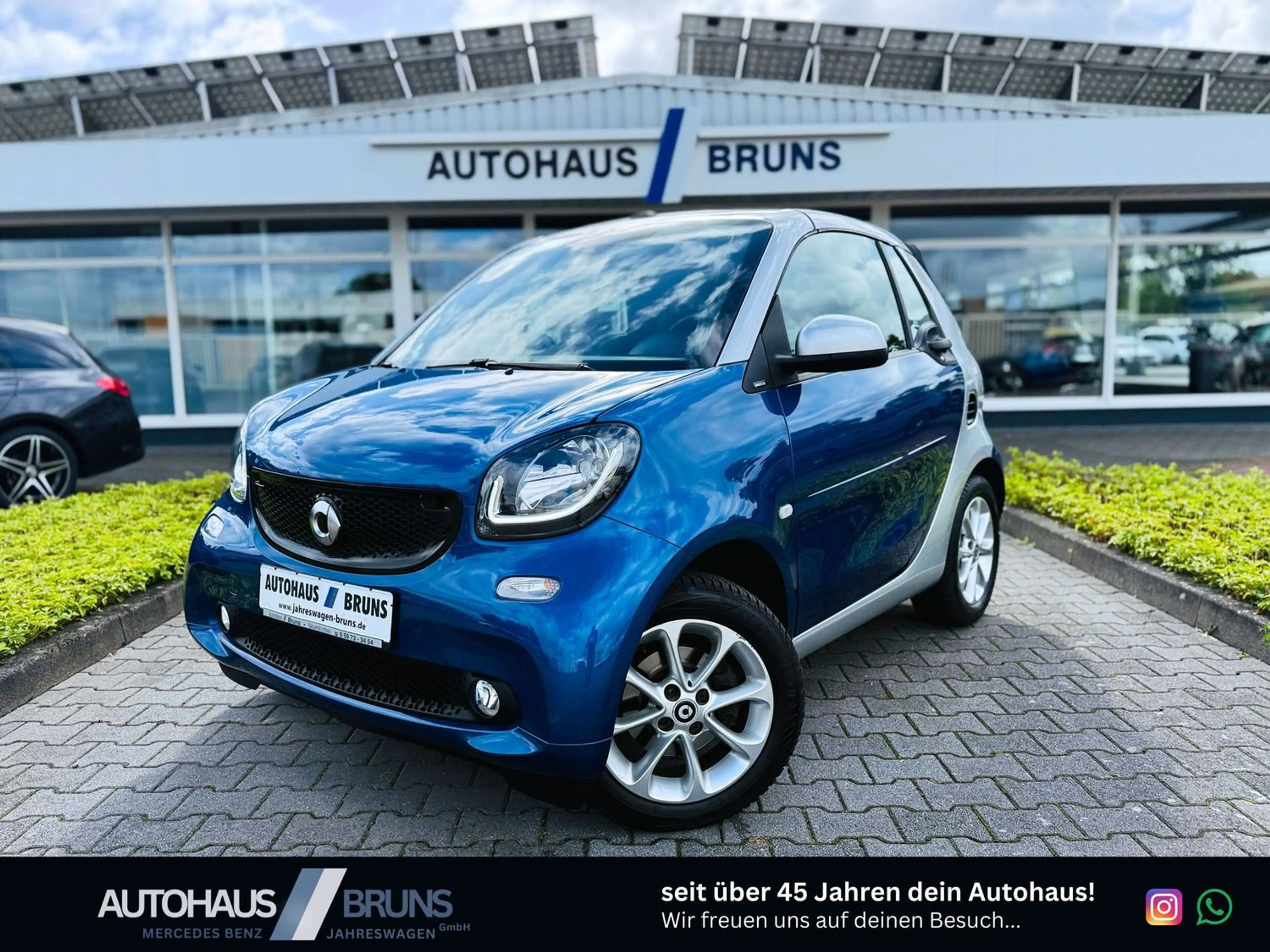 smart forTwo CABRIO, PASSION, Automatik, LED, Navi, Sitzheizung