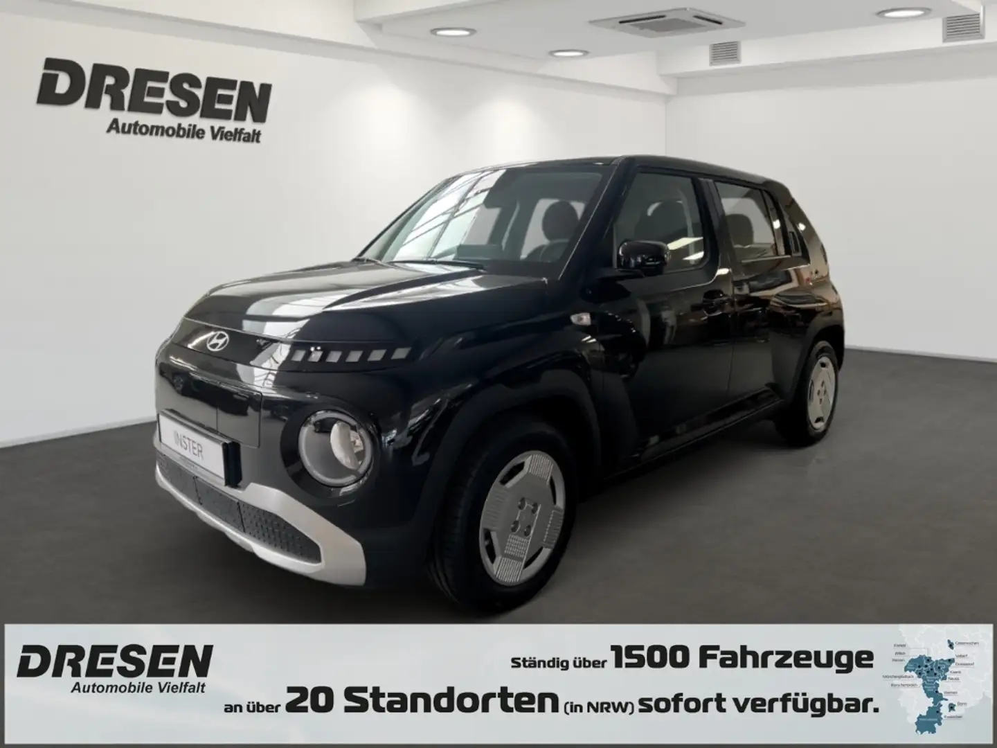 Hyundai Inster 49kWh Select mit Effizienz-Paket Navi Kamera Чёрный - 1