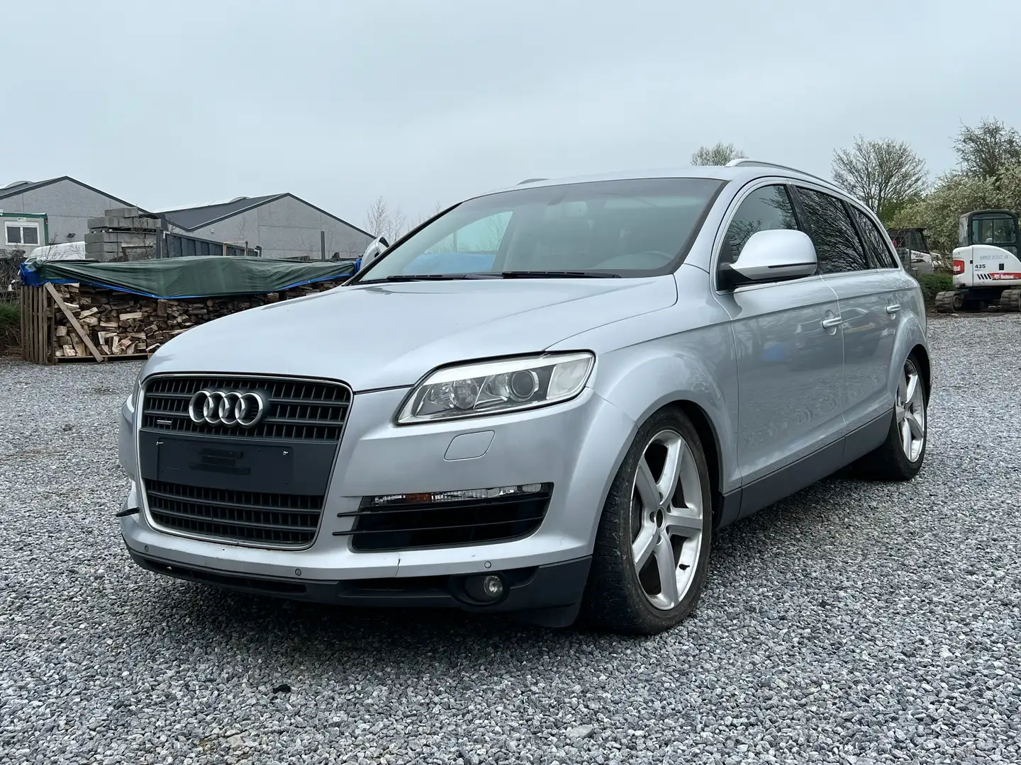 Audi Q7 3.0 TDi V6 24v **PROBLEME MOTEUR** CASSE Grau - 1