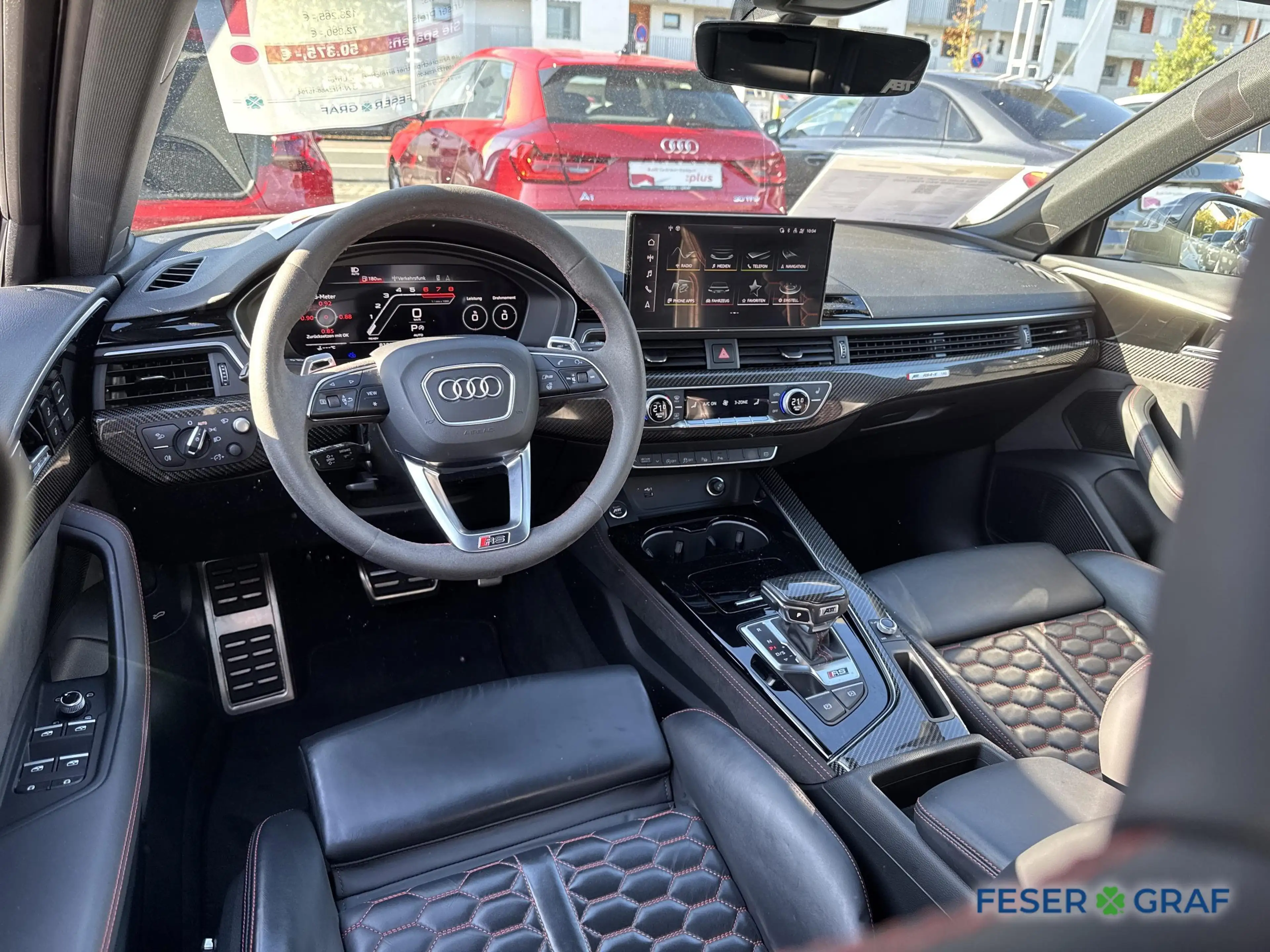 Audi RS4 Avant qu tiptr. X-ABT Umbau KERAMIK B&O PANO HuD — photo 9
